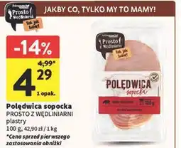 Intermarche Polędwica sopocka Intermarche Prosto Z Wędliniarni oferta