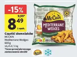 Intermarche Cząstki ziemniaka rosmarin&oregano Mccain Mediterrane Wedges oferta