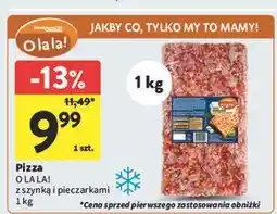 Intermarche Pizza z szynką i pieczarkami O La La! oferta