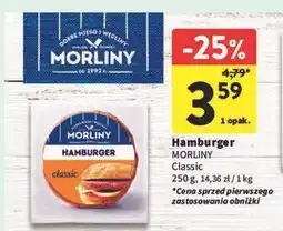 Intermarche Hamburger classic Morliny oferta