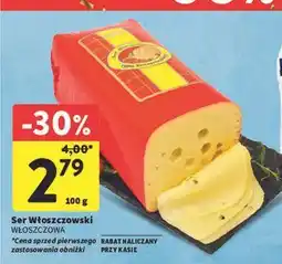 Intermarche Ser włoszczowski typu szwajcarskiego Włoszczowa oferta