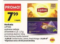 Intermarche Herbata Lipton Peach Mango oferta