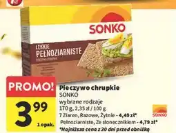 Intermarche Pieczywo lekkie ze słonecznikiem Sonko oferta