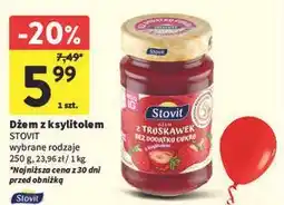 Intermarche Dżem truskawkowy bez dodatku cukru Stovit oferta