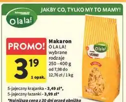 Intermarche Makaron 5-jajeczny łazanki O La La! oferta