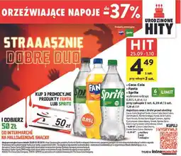 Intermarche Napój shokata zero Fanta oferta