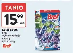 Intermarche Kostka do wc 4 function lavender + pine Bref Power Aktiv oferta