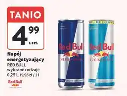 Intermarche Napój energetyczny bez cukru Red Bull oferta