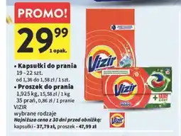 Intermarche Kapsułki do prania fairy efekt Vizir All In One Pods oferta