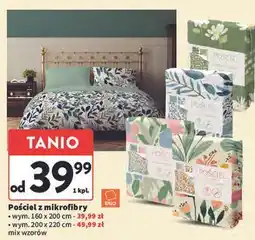 Intermarche Komplet pościeli mikrofibra 200 x 220 cm + 2 70 80 oferta