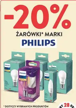 Intermarche Żarówka led e14 40w świeczka Philips oferta