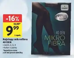 Intermarche Rajstopy mikro fibra 40 den Labell oferta