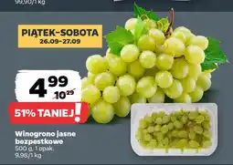 Netto Winogrono jasne bezpestkowe oferta