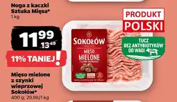 Netto Mięso mielone z szynki wieprzowej Sokołów oferta