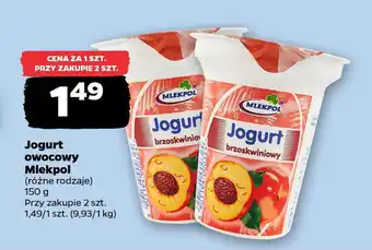 Netto Jogurt owocowy Mlekpol oferta