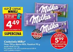 Lewiatan Czekolada Milka Oreo, Alpine Milk, Hazelnut oferta