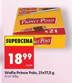 Biedronka Wafle Prince Polo 21 szt oferta