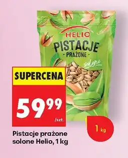 Biedronka Pistacje prażone solone 1 kg Helio oferta
