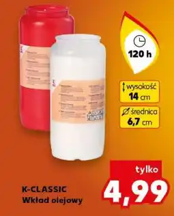 Kaufland K-CLASSIC Wkład olejowy oferta