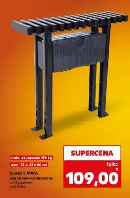 Kaufland Ławka LAURA ogrodowo-cmentarna oferta