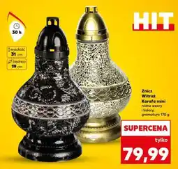 Kaufland Znicz Witraż Karafa mini oferta