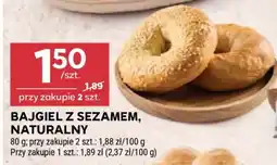 Stokrotka Market BAJGIEL Z SEZAMEM, NATURALNY oferta