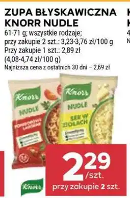 Stokrotka Market Zupa błyskawiczna Knorr Nudle oferta