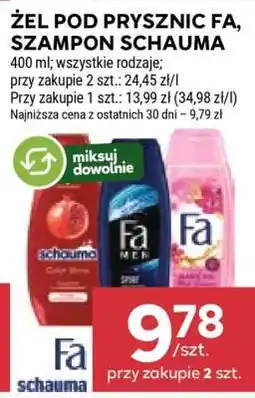 Stokrotka Market Żel pod prysznic Fa, Szampon Schauma oferta