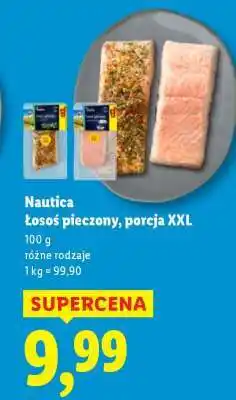 Lidl NAUTICA Łosoś pieczony, porcja XXL oferta