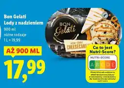 Lidl BON GELATI Lody z nadzieniem oferta