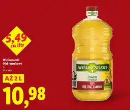 Lidl Olej rzepakowy Wielkopolski oferta
