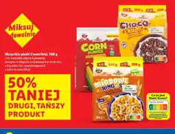 Lidl Płatki Crownfield oferta
