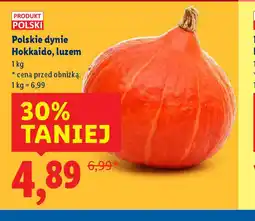 Lidl Polskie dynie Hokkaido oferta