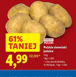 Lidl Polskie ziemniaki jadalne oferta