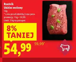 Lidl Rzeźnik Udziec wołowy oferta