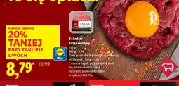 Lidl Tatar wołowy Sokołów oferta