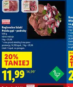 Lidl Regionalne Szlaki Polska gęśpodroby oferta