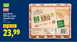 Lidl Złota Nioska BIO Jaja z chowu ekologicznego oferta