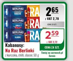 Eurocash Kabanosy: Na Raz Berlinki oferta