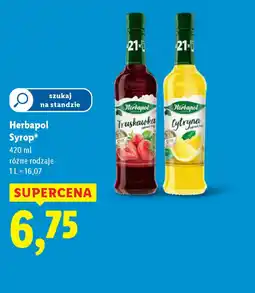 Lidl Syrop Herbapol oferta