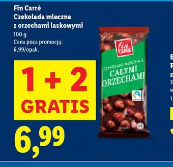 Lidl Czekolada Fin Carré oferta