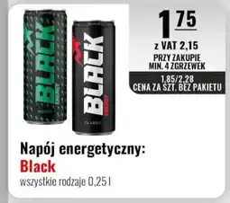 Eurocash Napój energetyczny: Black oferta