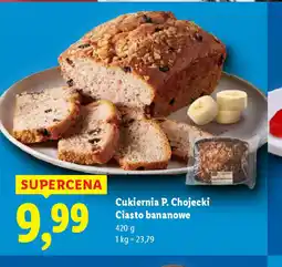 Lidl Ciasto bananowe Cukiernia P. Chojecki oferta