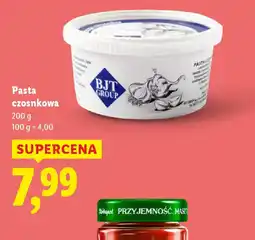 Lidl Pasta czosnkowa BJT Group oferta