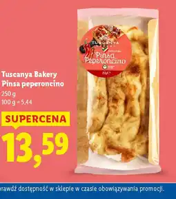 Lidl Tuscany Bakery Pinsa peperoncino oferta