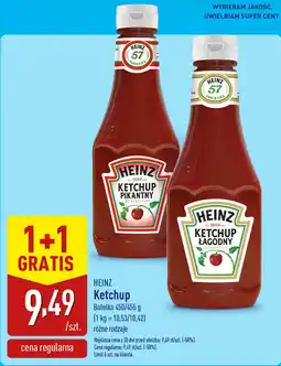 ALDI HEINZ Ketchup oferta