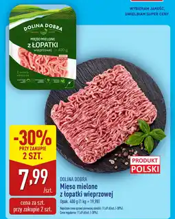 ALDI DOLINA DOBRA Mięso mielone z łopatki wieprzowej oferta