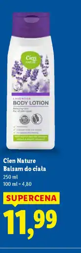 Lidl Cien Nature Balsam do ciała oferta