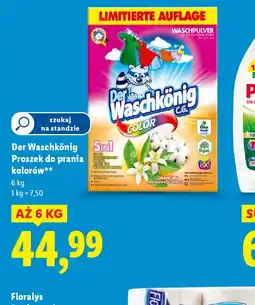 Lidl Der Waschkonig Proszek do prania kolor oferta