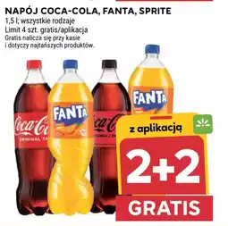Stokrotka Napój coca-cola, fanta, sprite oferta